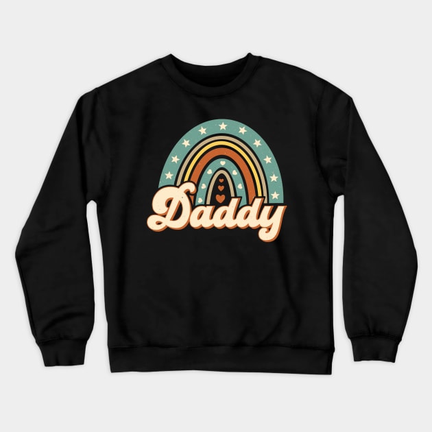 Retro Daddy Crewneck Sweatshirt by NUNEZ CREATIONS